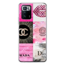 Чохол (Dior, Prada, YSL, Chanel) для Xiaomi POCO X3 GT – Модніца