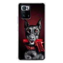 Чехол ДОБЕРМАН для Xiaomi POCO X3 GT – Доберман злой