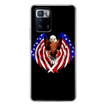 Чохол Прапор USA для Xiaomi POCO X3 GT – Крила США