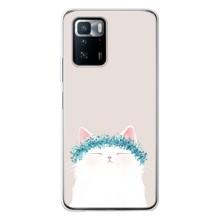 Чехол на тематику: Коты для Xiaomi POCO X3 GT – Белый котик