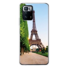Чехол Эйфелева Башня для Xiaomi POCO X3 GT - (AlphaPrint) (Дорога в Париж)