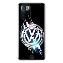 Чехол "Фольксваген" для Xiaomi POCO X3 GT – Volkswagen на черном