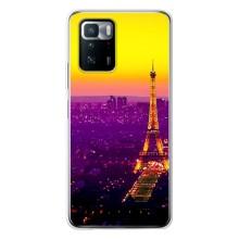 Чохол Ейфелева Вежа на Xiaomi POCO X3 GT – Яскрава башня