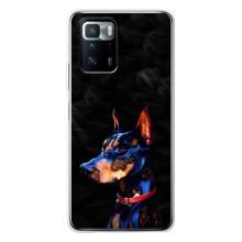 Бампер для Xiaomi POCO X3 GT с картинкой "Песики" (Собака Мопс)