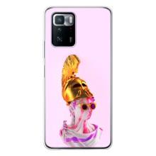 Чехол с Прикольным принтом на Xiaomi POCO X3 GT (АРТ Статуя)