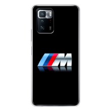 Чехол для Поко X3 GT - с принтом БМВ (AlphaPrint) (AMG)