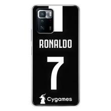 Чехол Криштиану Роналду для Xiaomi POCO X3 GT (AlphaPrint) (RONALDO 7)