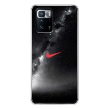 Чехол для Xiaomi POCO X3 GT - с принтом Найк (AlphaPrint) (Найк красный)