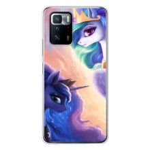 Чехол для Поко X3 GT - (Единорожки - Новинки) (AlphaPrint) (Единорожки)