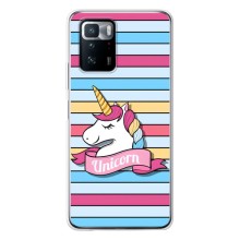Чехол для Поко X3 GT - (Единорожки - Новинки) (AlphaPrint) (Unicorn)
