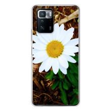 Чехол с ромашками на Xiaomi POCO X3 GT – Белая ромашка