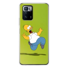 Чехол с Симпсонами для Xiaomi POCO X3 GT (VPrint) (Гомер Симпсон)