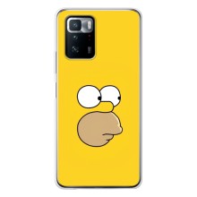 Чехол с Симпсонами для Xiaomi POCO X3 GT (VPrint) (Гомер)