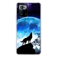 Чохол з Вовком на Xiaomi POCO X3 GT – Виє на місяць