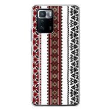 Силиконовый Чехол на Xiaomi POCO X3 GT с картинкой Вышиванки – Вышиваночки