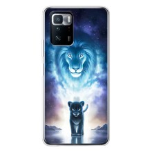 Чехол со Львом для Xiaomi POCO X3 GT (VPrint) (Маленький лев)