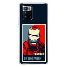Чехол Супергерой Железный человек на Xiaomi POCO X3 GT – Art Iron man