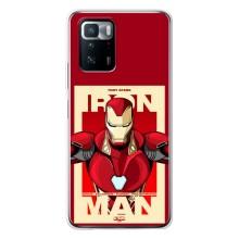 Чехол Супергерой Железный человек на Xiaomi POCO X3 GT – Iron man