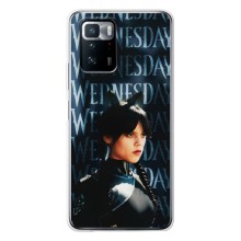 Чехлы Венсдей на Xiaomi POCO X3 GT Уэнсдей (AlphaPrint) (Уэнздей кошка)