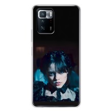 Чехлы Венсдей на Xiaomi POCO X3 GT Уэнсдей (AlphaPrint) (взгляд Уэнздей)