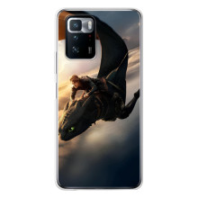 Чохол дракон Беззубик для Xiaomi POCO X3 GT – Політ Беззубика