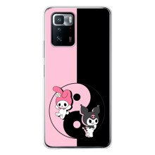 Чехол с кроликом Куроми на Xiaomi POCO X3 GT (Куроми Инь Янь)