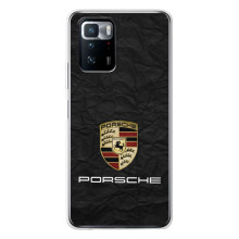 Чохол з авто Порше для Xiaomi POCO X3 GT – Лого Порше