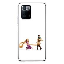 Чехол Рапунцель для Xiaomi POCO X3 GT (Рапунцель и Флин)