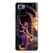 Чехол Рапунцель для Xiaomi POCO X3 GT (Рапунцель на башне)