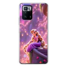 Чехол Рапунцель для Xiaomi POCO X3 GT (Рапунцель в замке)
