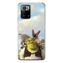 Чохол з мультфільмом Шрек на Xiaomi POCO X3 GT – Шрек і осел