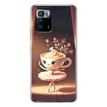 Чохол з мемом Тралалело тралала на Xiaomi POCO X3 GT (Балерина капучина)