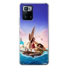 Чехол с мультфильмом Моана Xiaomi POCO X3 GT (Моана и Мауи)
