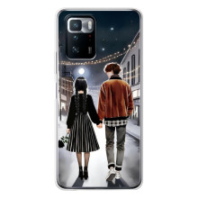 Чехол с дизайном Венздей 2 на Xiaomi POCO X3 GT – Уэнсдей и Тайлер