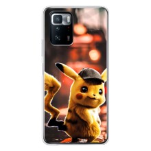 Чехол с Пикачу на Xiaomi POCO X3 GT (Милый Пикачу)