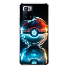 Чехол с Пикачу на Xiaomi POCO X3 GT (Мяч Пикачу)