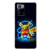 Чехол с Пикачу на Xiaomi POCO X3 GT (Покемон)