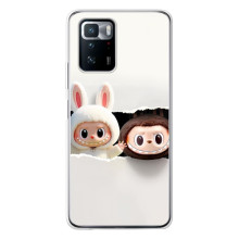 Чохол з принтом Лабубу для Xiaomi POCO X3 GT – Labubu