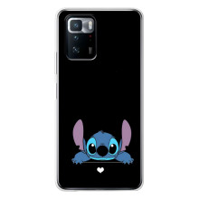 Чехол с принтом Стич на Xiaomi POCO X3 GT (Стич на черном)