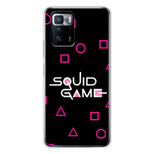 Чохол Гра в кальмара для Xiaomi POCO X3 GT – Лого гра кальмара