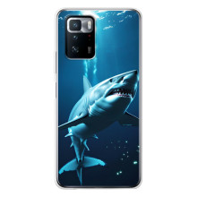 Чехол с картинкой «Хищники» для Xiaomi POCO X3 GT – Акула