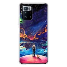 Космические Чехлы для Поко X3 GT (VPrint) (Галактический вид)