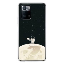 Космические Чехлы для Поко X3 GT (VPrint) (На луне)