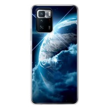Космические Чехлы для Поко X3 GT (VPrint) (Земля с космоса)
