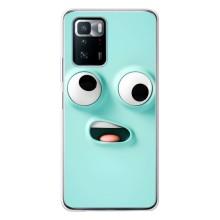 Силиконовые Чехлы (смешные стикеры) для Xiaomi POCO X3 GT – мордочка