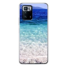 Силиконовый чехол с КАРТИНКАМИ лето для Xiaomi POCO X3 GT (AlphaPrint) (Море)