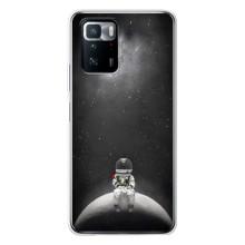 Силиконовый Чехол с принтом "Космонавты" на Xiaomi POCO X3 GT – Космонавт романтик