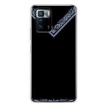 Силиконовый Чехол на Xiaomi POCO X3 GT – Воротник вышиванки