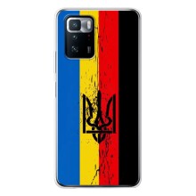 Украинские Чехлы для Xiaomi POCO X3 GT с картинкой УПА (AlphaPrint) (Флаг УПА)