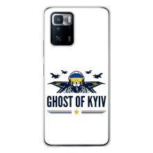 Защитные чехлы (Призрак Киева) для Xiaomi POCO X3 GT (AlphaPrint) (GHOST of Kyiv)